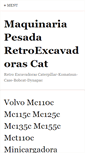 Mobile Screenshot of maquinariapesada-cat.com